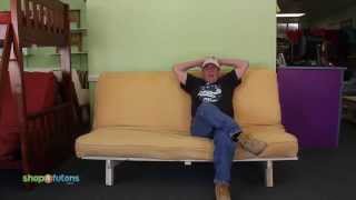 How to Operate a BiFold Futon Sofa Bed [upl. by Tedmund940]