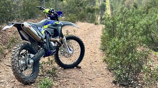 First ride in 2024 ✊ SHERCO 450 in Alentejo [upl. by Sergu444]