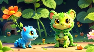 The Curious Caterpiler Kids Song LaughLoom Nursery Rhymes amp Kids Song  Shorts 🥰🥰🤩🤩😍🥰 [upl. by Ellehctim]