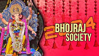 BHOJRAJ SOCIETY GANPATI 2024  GANPATI BAPPA CINEMATIC VIDEO  ganpatibappastatus [upl. by Tollmann]