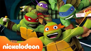 Les Tortues Ninja  2 heures des MEILLEURS moments des Tortues Ninja   Nickelodeon France [upl. by Sullecram]