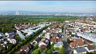 Weil am Rhein zum Turm nach Lörrach ein Rundflug über Alt Weil  Riehen  Stetten  Tüllinger [upl. by Woody]