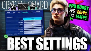 Best SETTINGS for High FPS amp High Visibility With Low Input Lag in Rainbow Six Siege High Calibre [upl. by Eki]