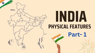 Physical Features of India  Divisions of India  Geography [upl. by Ensoll]