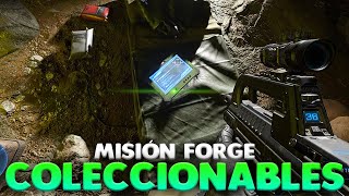 🔵TODOS los COLECCIONABLES de la MISIÓN Forge de HALO INFINITE [upl. by Aicittel]