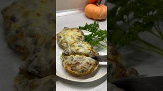 Gombás melegszendvicsRecept TiktokIG pogranyizs recept finom gomba toast food recipe sajt [upl. by Edwine592]