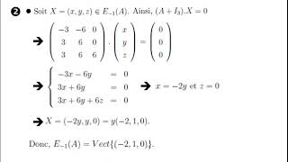 Exercice sur la réduction dendomorphisme [upl. by Fries]