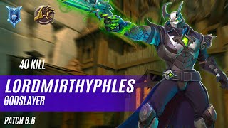 40 KILL LORDMIRTHYPHLES ANDROXUS PALADINS COMPETITIVE DIAMOND GODSLAYER [upl. by Eltsyrc]