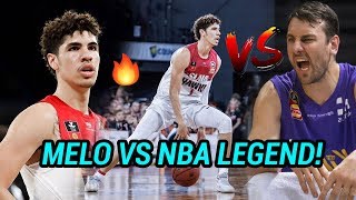 LaMelo Ball GOES OFF Vs NBA Legend Andrew Bogut In Front Of Biggest Crowd In NBL HISTORY INTENSE 👿 [upl. by Llenad]