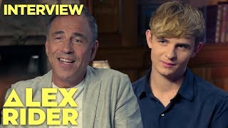 AlexRider  Otto Farrant amp Anthony Horowitz Interview [upl. by Lerual]