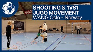 Shooting amp 1vs1  Jugo Movement  Handballtraining WANG Vigdis  Handball inspires deutschenglish [upl. by Pomfret]