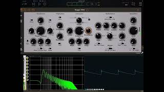 quick test of BeepStreet Dagger iOS AUv3 synth with breath control [upl. by Adnohsar978]