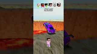 Help Me Get My Crush Attention In A Car Jump Challenge 😟🌋 shorts beamngdrive [upl. by Youlton387]