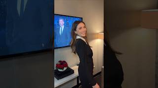 Elizabeth Olsen backstage at Jimmy Kimmel Live for ‘HIS THREE DAUGHTERS’ press [upl. by Esmeralda]