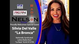 Silvia Del Valle quotLa Broncaquot Radio Host from Mexico on Nelson Radio [upl. by Consuela]