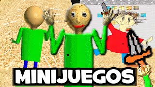 ¡EL PROFESOR BALDI tiene NUEVOS MINIJUEGOS en LA ESCUELA  DeGoBooM [upl. by Llenwahs]