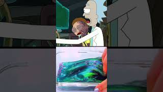 Morty gets bitten by snake rickandmorty shorts [upl. by Uhn]