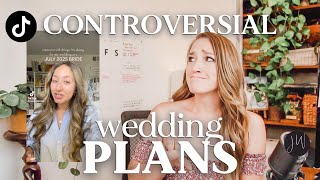 CONTROVERSIAL Wedding Plans   TikTok REACTION [upl. by Tiena979]