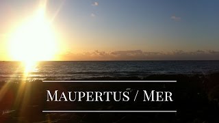 Maupertus sur Mer plage de lAnse du Brick [upl. by Suirauqram43]