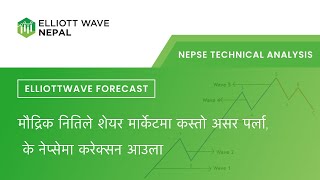 NEPSE Chart Technical Analysis  Elliott Wave Forecast Episode7 [upl. by Colyer533]