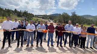 Se entrega puente que resuelve la incomunicación que generaban las lluvias en Matarachi [upl. by Ericka]