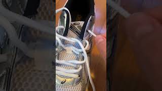 How to lace ASICS gel 1130 backtoschool asicsgel1130 sneakerhead Skyhighmar Lace [upl. by Otnicaj]