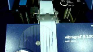 ekycz demo Vibrograf B200 A [upl. by Atinit]