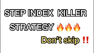 999999 CORRECT STEP INDEX STRATEGY…🔥🔥🔥 [upl. by Honig481]