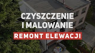 Remont elewacji  czyszczenie i malowanie 1 [upl. by Maureene497]