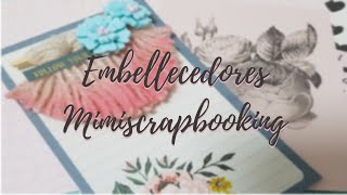 Embellecedores SCRAPBOOKING Tutorial JUNTS [upl. by Meesaw64]