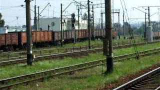 Marshalling yard at Lviv Lvov Lemberg Сортировочный вокзал в Львове [upl. by Allecnirp]