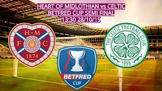 Amongst the opposition fans  Celtic vs Hearts Betfred Cup Semi Final Vlog [upl. by Peti929]