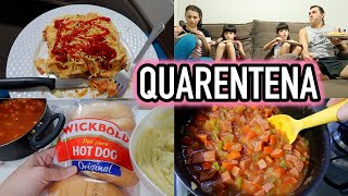 NOITE DO CACHORRO QUENTE DE QUARENTENA EM FAMÍLIA [upl. by Sajet]