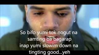 Chris Brown Dont Judge MePNG TOK PISIN COVER [upl. by Yelyab]