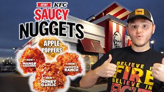 KFCs NEW Saucy Nuggets and MORE [upl. by Holli]