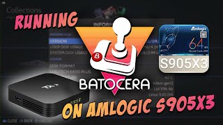 Installing Batocera on S905x3 Android TV Box Tanix TX3 [upl. by Nilek]