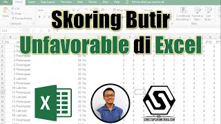 Cara Skoring Item Unfavorable di Excel [upl. by Ahseyt]