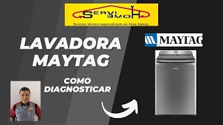 LAVADORA MAYTAG COMO ENTRAR AL MODO DIAGNOSTICO MOD 7MMVWB955FC1 LAVADORA REPARACION MAYTAG [upl. by Pedersen971]