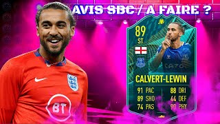 FIFA 22 AVIS SBC CALVERT LEWIN MOMENTS A FAIRE OU DOUILLE [upl. by Ojok]