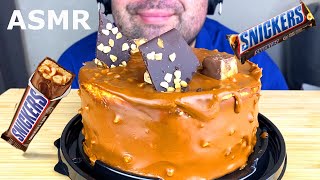 ASMR EATING CHOCOLATE CAKE SNICKERS MUKBANG EATING SOUNDS EATING SHOW [upl. by Pontius]