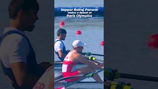 Sapper Balraj Panwar rows into quarterfinals  Finishing second in his repechage race  🎥 JioCinema [upl. by Garibald792]