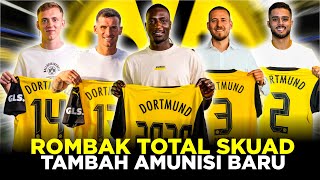 ROMBAK TOTAL SKUAD SETELAH GAGAL DI FINAL UCL 5 PEMAIN ANYAR DORTMUND DI MUSIM 202425 BVB [upl. by Llewellyn]