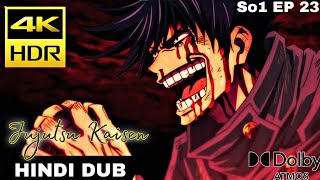 Megumi Uses Domain Expansion In Hindi 4K 60FPS Jujutsu Kaisen Hindi Dubbed [upl. by Ernaline]