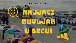 Vlog 1  NAJJACI BUVLJAK U BECU Flohmarkt Autokino u Austriji  GalaGalaZivot [upl. by Lihka940]