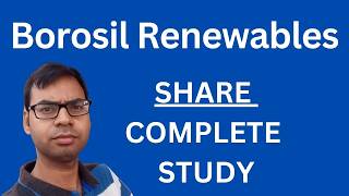 Borosil Renewables Share  Complete Study  Borosil Renewables Share Latest News  Borosil News [upl. by Neelear]