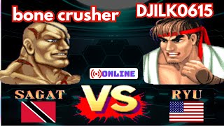 Street Fighter II Champion Edition bone crusher VS DJILK0615 [upl. by Rida193]