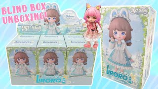 OPENING 6 ADORABLE BALL JOINTED DOLL BLIND BOXES Liroro Summer Island BJD Blind Box Unboxing  MMM [upl. by Werd]