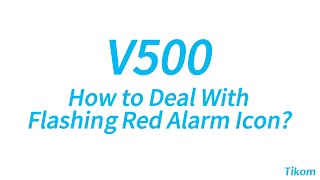 How to Deal With Flashing Red Alarm Icon [upl. by Annoyt324]