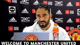 RUBEN AMORIMS FIRST PRESS CONFERENCE  Manchester Uniteds New Era Begins [upl. by Alvord483]