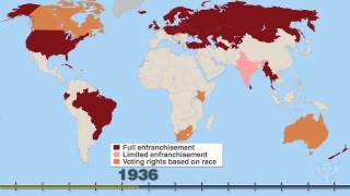 TIMELINE Womens Suffrage Worldwide  Encyclopaedia Britannica [upl. by Silvano]